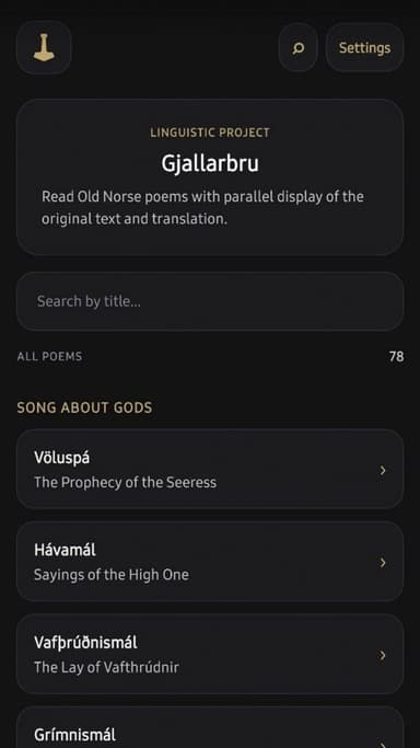 Gjallarbru for android
